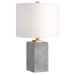 Uttermost 29237-1 Drexel Concrete Block Lamp