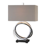 Uttermost 27310-1 Soroca Silver Rings Lamp