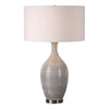 Uttermost 27518 Dinah Gray Textured Table Lamp