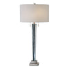 Uttermost 27322 Afina Brushed Nickel Table Lamp
