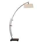 Uttermost 28135-1 Calogero Bronze Arc Floor Lamp
