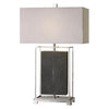 Uttermost 27329-1 Sakana Gray Textured Table Lamp