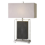 Uttermost 27329-1 Sakana Gray Textured Table Lamp