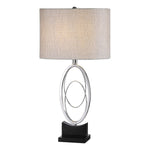 Uttermost 27532-1 Savant Polished Nickel Table Lamp