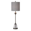 Uttermost 29368-1 Gallo Nickel Buffet Lamp