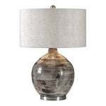 Uttermost 27656-1 Tamula Distressed Ivory Table Lamp