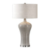 Uttermost 27570-1 Dubrava Light Gray Table Lamp