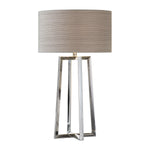 Uttermost 27573-1 Keokee Stainless Steel Table Lamp