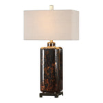 Uttermost 27710-1 Vanoise Bronze Mercury Glass Lamp