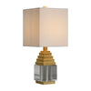 Uttermost 29561-1 Anubis Crystal Cube Lamp