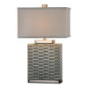 Uttermost 27713-1 Virelles Sage Gray Ceramic Lamp