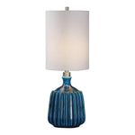 Uttermost 29558-1 Amaris Blue Ceramic Lamp