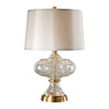 Uttermost 27773 Jelani Glass & Brass Lamp