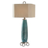 Uttermost 27725 Cabella Aged Blue Table Lamp