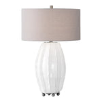 Uttermost 27760-1 Marazion Gloss White Lamp