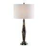 Uttermost 27789-1 Maston Black Brown Marble Lamp