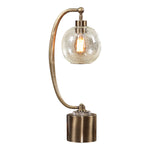 Uttermost 29630-1 Gacinia Seeded Glass Globe Lamp