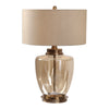 Uttermost 27884-1 Amadore Amber Glass Lamp