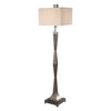 Uttermost 28176-1 Bralon Dark Bronze Floor Lamp