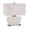 Uttermost 27910-1 Genessy White Marble Table Lamp