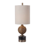 Uttermost 29646-1 Anatola Wood Sphere Buffet Lamp