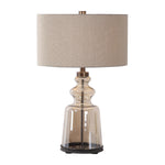 Uttermost 26222-1 Irving Amber Glass Table Lamp