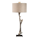 Uttermost 27929 Ophion Modern Silver Table Lamp