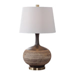 Uttermost 26220-1 Kipling Textured Beige Table Lamp