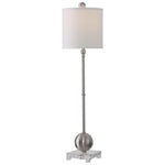 Uttermost 29692-1 Laton Silver Buffet Lamp