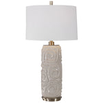 Uttermost 26379-1 Zade Warm Gray Table Lamp
