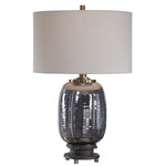 Uttermost 26353-1 Caswell Amber Glass Table Lamp