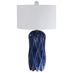 Uttermost 26358 Malena Blue Table Lamp