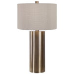 Uttermost 26384-1 Taria Brushed Brass Table Lamp