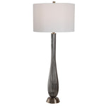Uttermost 26360 Reeve Gray Glass Table Lamp