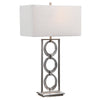 Uttermost 26364-1 Perrin Nickel Table Lamp