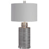 Uttermost 28263-1 Anitra Metallic Silver Table Lamp