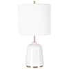 Uttermost 28332-1 Eloise White Marble Table Lamp