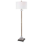 Uttermost 28329-1 Rafferty Brass Floor Lamp