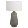 Uttermost 28375 Rewind Gray Table Lamp