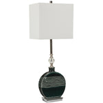 Recina Dark Teal Buffet Lamp-Uttermost