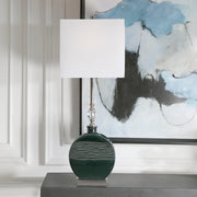 29787-1 Recina Dark Teal Buffet Lamp