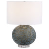 Uttermost 28434-1 Agate Slice Charcoal Table Lamp