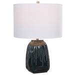Uttermost 28442-1 Marimo Deep Teal Table Lamp
