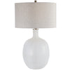 Uttermost 28469-1 Whiteout Mottled Glass Table Lamp