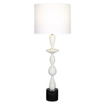 Uttermost 29796-1 Inverse White Marble Table Lamp