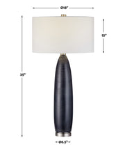Uttermost 29797 Cullen Blue Gray Table Lamp