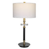 Uttermost 29991-1 Maud Aged Black Table Lamp