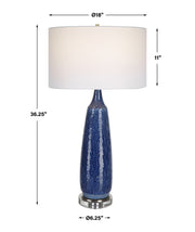 Newport Cobalt Blue Table Lamp