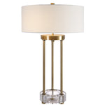 Uttermost 30013-1 Pantheon Brass Rod Table Lamp