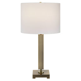 Uttermost 30014-1 Duomo Brass Table Lamp